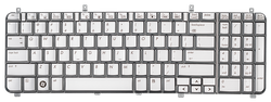 Replacement laptop keyboard HP COMPAQ Pavilion HDX16 X16 (SILVER)