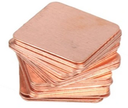 Copper plate 15mm x 15mm