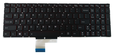 Replacement laptop keyboard IBM LENOVO IDEAPAD Y50-70 Y70-70 (BACKLIT)