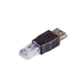 Adapter Akyga AK-AD-27 USB A (f) / RJ45 (m)