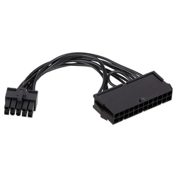 Adapter with cable Akyga AK-CA-76 P1 20+4 pin (f) / Lenovo 10pin (m) 10cm