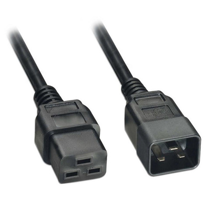 Power Cable for Server Akyga AK-UP-03 Extension CU IEC C19 / C20 1.8 m