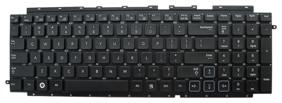 Replacement laptop keyboard SAMSUNG RC710 RC711 RC720 RF709