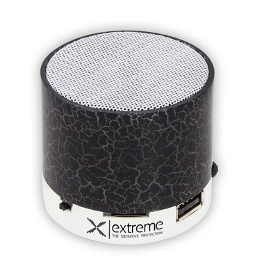 EXTREME BLUETOOTH SPEAKER FM RADIO FLASH BLACK