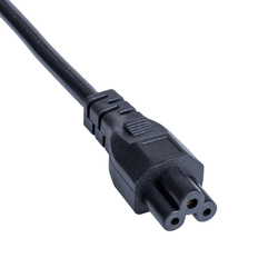 Kabel zasilający do notebooka Akyga AK-NB-10A koniczynka CCA CEE 7/7 / IEC C5 3 m