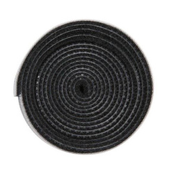 Baseus Rainbow Circle Velcro Straps to organizing cables 1m Black (ACMGT-E01)