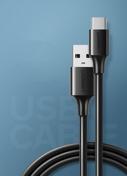 Ugreen USB - USB Type C data charging cable 480 Mbps 3 A 1 m white (US287 60121)