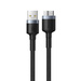 Baseus Cafule durable nylon cable USB 3.0 / micro USB SuperSpeed cable 2 A 1 m gray (CADKLF-D0G)