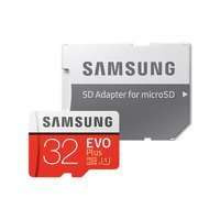 Samsung MicroSDHC EVO Plus karta pamięci micro SD 32 GB z adapterem SD Class 10 MB-MC32GA/EU