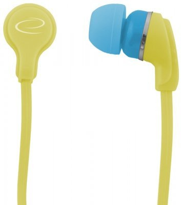 ESPERANZA STEREO EARPHONES NEON YELLOW