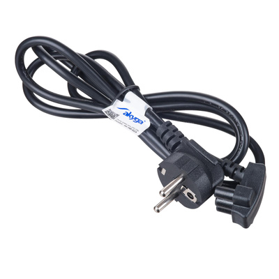 Kabel zasilający do notebooka Akyga AK-NB-02A CCA CEE 7/7 / Dell 3-PIN 1.5 m