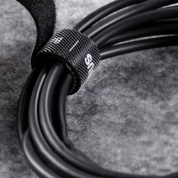 Baseus Rainbow Circle Velcro Straps to organizing cables 1m Black (ACMGT-E01)