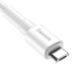 Baseus wytrzymały przewód kabel USB / micro USB 2.4A 1m biały (CAMSW-02)