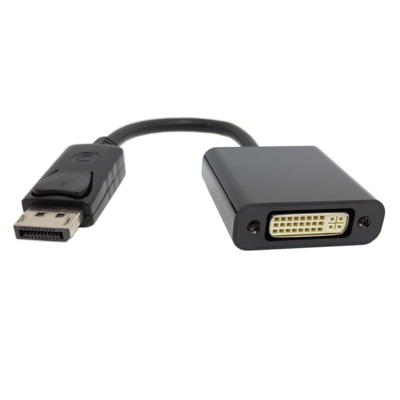 Konwerter adapter z kablem Akyga AK-AD-58 DisplayPort (m) / DVI 24+5 (f) 20cm