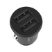 Baseus Grain Car Charger mini car charger 2x USB 3.1A black