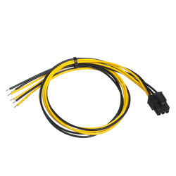 Service cable for PC PSU Akyga AK-SC-19 PCI-E 6 pin (m) 45 cm