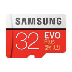 Samsung MicroSDHC EVO Plus micro SD Memory Card 32 GB with SD Adapter Class 10 MB-MC32GA/EU