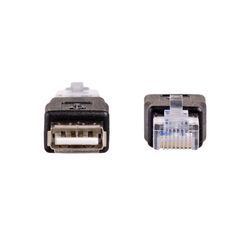 Adapter Akyga AK-AD-27 USB A (f) / RJ45 (m)