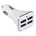 Car charger 12/24V Akyga AK-CH-09 34W 4x USB-A 5V / 6.8A white