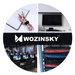 Wozinsky straps cable organizer 2 m Hook and Loop black (WVO2MBK)