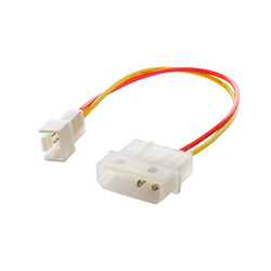 Adapter z kablem Akyga AK-CA-36 Molex (m) / 3 pin 5V (m) 15cm