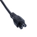 Power Cable for Notebook Akyga AK-NB-09A Clover CCA IEC C5 / C14 1.5 m