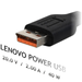 Notebook power supply Akyga AK-ND-59 20V / 2.0A 40W Lenovo Power USB LENOVO 1.2m