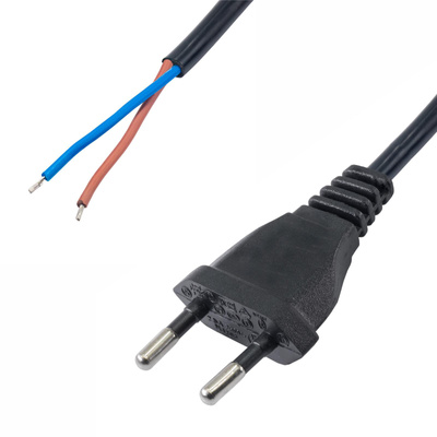 Kabel zasilający bez zakończenia Akyga AK-OT-06A CU CEE 7/16 3 m