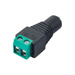 Twisted connector Akyga AK-SC-17 5.5 x 2.1 mm (f) UTP CCTV