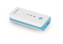 ESPERANZA Power Bank 5200mAh z wbudowaną latarką LED ELECTRON biało/niebieski EMP104WB