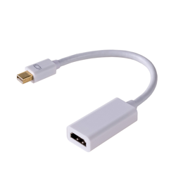 Konwerter adapter z kablem Akyga AK-AD-38 mini DisplayPort (m) / HDMI (f) 15cm