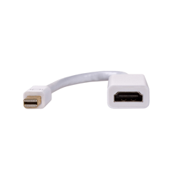 Konwerter adapter z kablem Akyga AK-AD-38 mini DisplayPort (m) / HDMI (f) 15cm