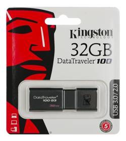 Pendrive Kingston DataTraveler 100 G3 USB 3.0 - 32GB 