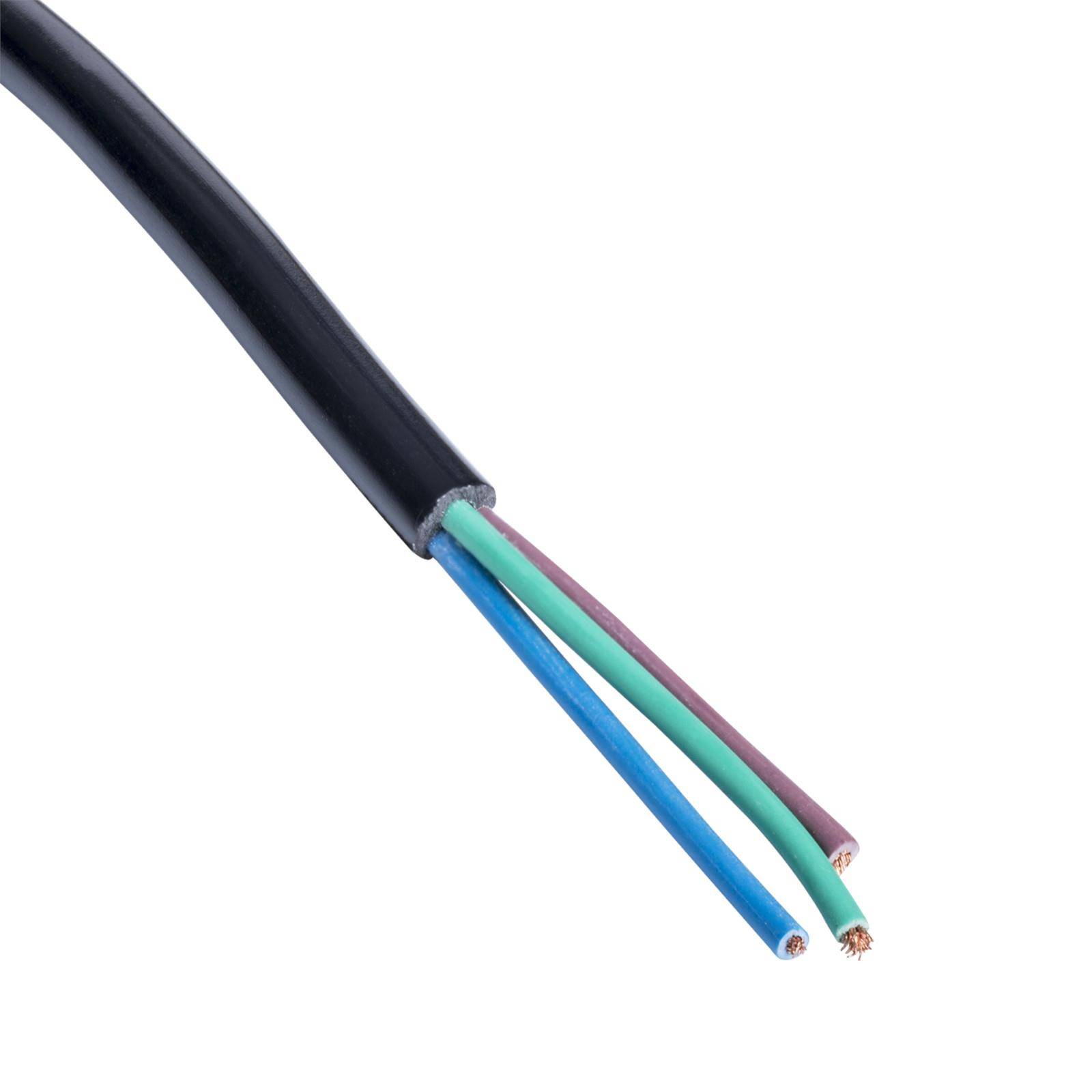 Kabel zasilający bez zakończenia Akyga AK-OT-01A CCA CEE 7/7 1.5 m